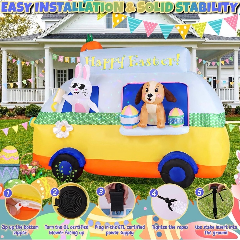 Easter Inflatable Party Decoration - Picture 3 of 3